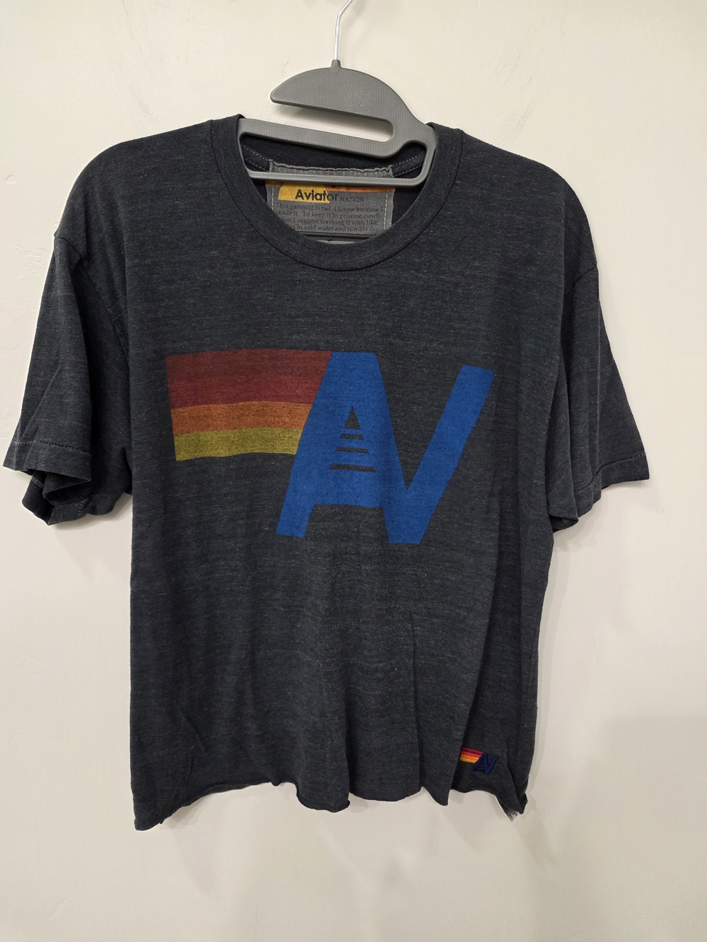 Aviator Nation Women's Logo Tee Size L